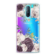 Lex Altern TPU Silicone Oppo Case Beige Roses