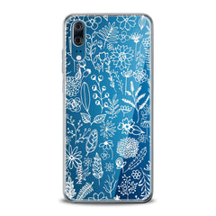 Lex Altern TPU Silicone Huawei Honor Case White Floral Pattern