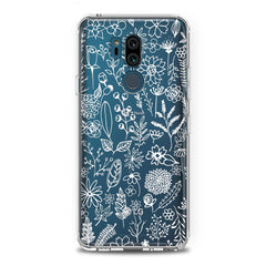 Lex Altern TPU Silicone LG Case White Floral Pattern