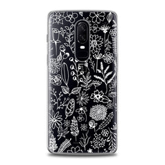 Lex Altern White Floral Pattern OnePlus Case