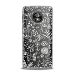 Lex Altern TPU Silicone Phone Case White Floral Pattern