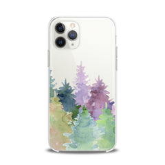 Lex Altern TPU Silicone iPhone Case Watercolor Forest