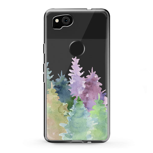 Lex Altern Google Pixel Case Watercolor Forest