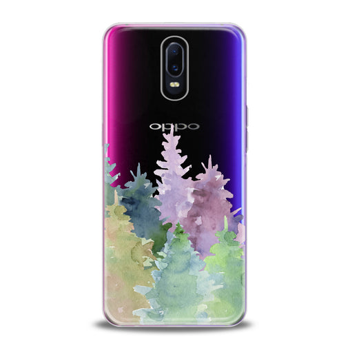 Lex Altern Watercolor Forest Oppo Case