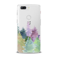 Lex Altern TPU Silicone OnePlus Case Watercolor Forest