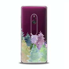 Lex Altern TPU Silicone Sony Xperia Case Watercolor Forest