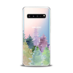 Lex Altern TPU Silicone Samsung Galaxy Case Watercolor Forest