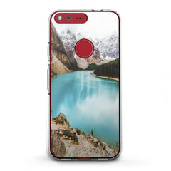 Lex Altern TPU Silicone Phone Case Painted Mountains