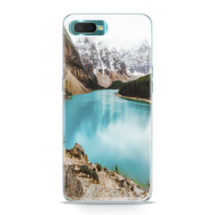 Lex Altern TPU Silicone Oppo Case Painted Mountains