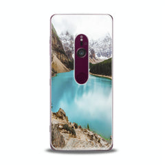 Lex Altern TPU Silicone Sony Xperia Case Painted Mountains