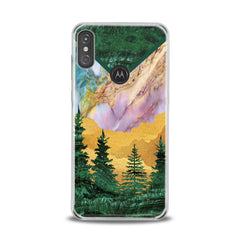 Lex Altern TPU Silicone Motorola Case Marble Woods