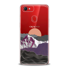 Lex Altern TPU Silicone Oppo Case Mountain Sunrise