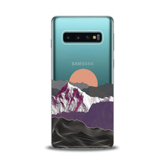 Lex Altern TPU Silicone Samsung Galaxy Case Mountain Sunrise