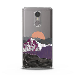 Lex Altern TPU Silicone Lenovo Case Mountain Sunrise