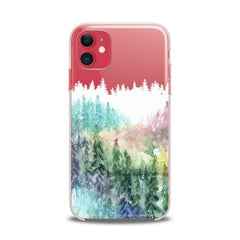 Lex Altern TPU Silicone iPhone Case Coniferous Forest