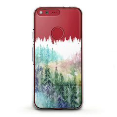 Lex Altern TPU Silicone Phone Case Coniferous Forest