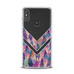 Lex Altern TPU Silicone Motorola Case Forest Abstraction