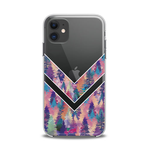 Lex Altern TPU Silicone iPhone Case Forest Abstraction