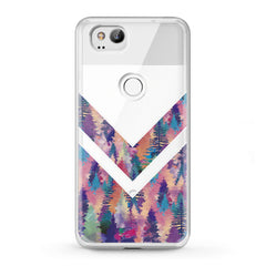 Lex Altern TPU Silicone Google Pixel Case Forest Abstraction