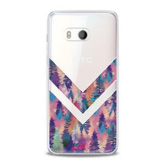 Lex Altern TPU Silicone HTC Case Forest Abstraction