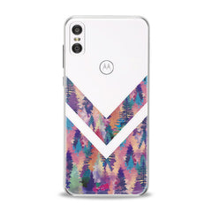 Lex Altern TPU Silicone Motorola Case Forest Abstraction