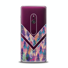 Lex Altern TPU Silicone Sony Xperia Case Forest Abstraction