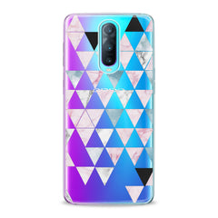 Lex Altern TPU Silicone Oppo Case Triangle Print