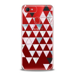 Lex Altern TPU Silicone Oppo Case Triangle Print