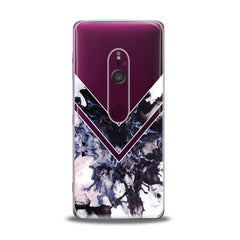 Lex Altern TPU Silicone Sony Xperia Case Geometric Marble