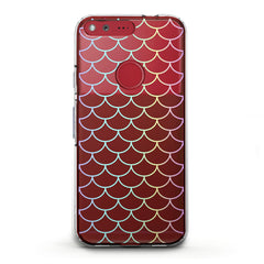 Lex Altern TPU Silicone Google Pixel Case Fish Scale