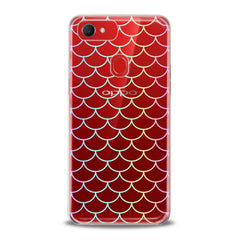 Lex Altern TPU Silicone Oppo Case Fish Scale