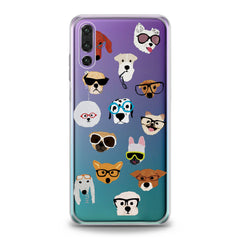 Lex Altern Fashion Dogs Huawei Honor Case