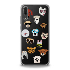 Lex Altern TPU Silicone Huawei Honor Case Fashion Dogs