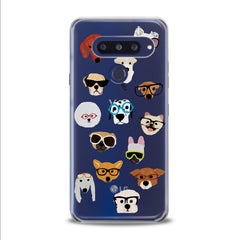 Lex Altern TPU Silicone LG Case Fashion Dogs