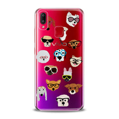 Lex Altern TPU Silicone VIVO Case Fashion Dogs