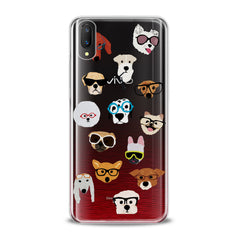 Lex Altern TPU Silicone VIVO Case Fashion Dogs