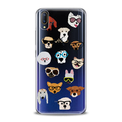 Lex Altern TPU Silicone VIVO Case Fashion Dogs