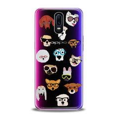 Lex Altern TPU Silicone Oppo Case Fashion Dogs