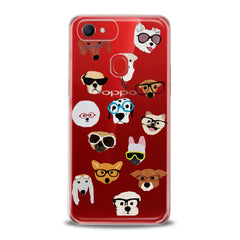 Lex Altern TPU Silicone Oppo Case Fashion Dogs