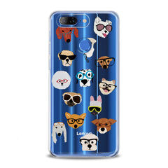 Lex Altern TPU Silicone Lenovo Case Fashion Dogs