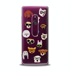 Lex Altern TPU Silicone Sony Xperia Case Fashion Dogs