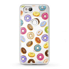 Lex Altern TPU Silicone Google Pixel Case Tasty Donuts