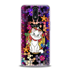 Lex Altern TPU Silicone Oppo Case Adorable White Cat