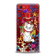 Lex Altern TPU Silicone Oppo Case Adorable White Cat