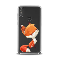 Lex Altern TPU Silicone Motorola Case Funny Baby Fox