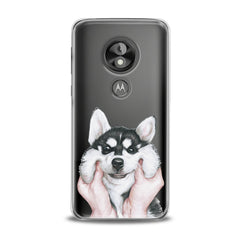 Lex Altern TPU Silicone Motorola Case Charming Husky