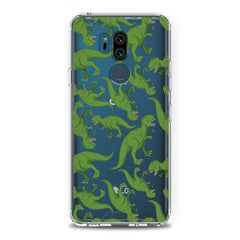 Lex Altern TPU Silicone LG Case Green Dinosaurs