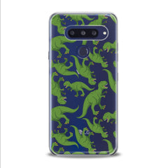 Lex Altern TPU Silicone LG Case Green Dinosaurs