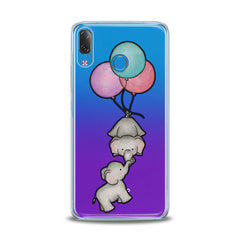 Lex Altern TPU Silicone Lenovo Case Baby Elephants