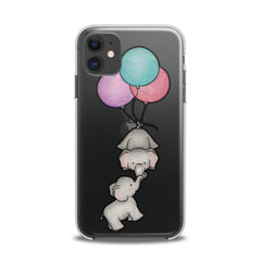 Lex Altern TPU Silicone iPhone Case Baby Elephants